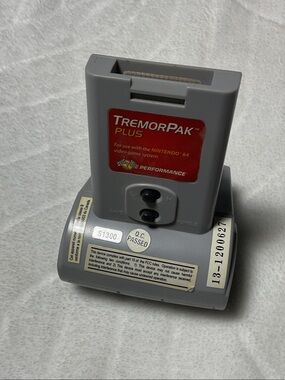 TremorPak Plus Nintendo 64 Rumble Pak (two in total